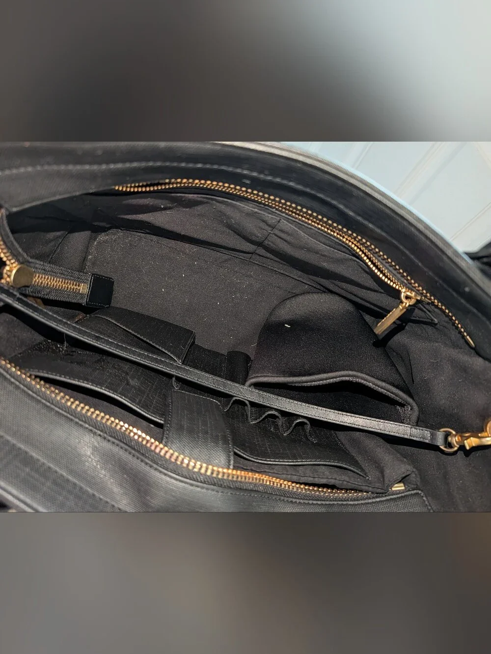 Dagne Dover Signature Tote in Onyx.
